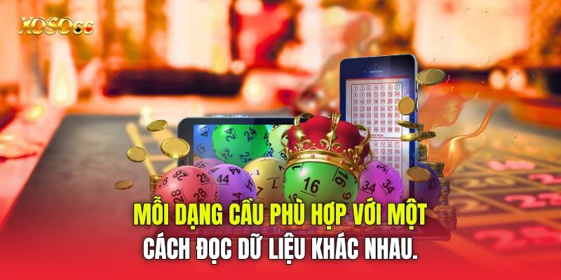 Mỗi dạng cầu phù hợp với một cách đọc dữ liệu khác nhau. Mỗi dạng cầu phù hợp với một cách đọc dữ liệu khác nhau.